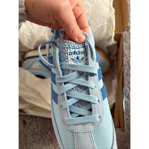 NEW IN BOX Adidas Originals SL 72 RS Shoes Size 6.5 Mens Ink Blue Clear Sky